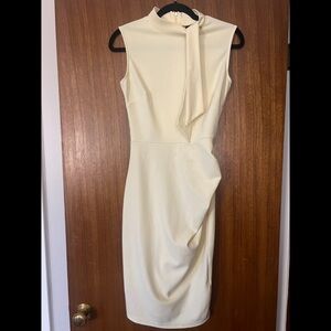60s Inspired Cream Dress